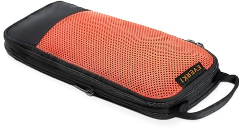 EVERKI Cubo de embalaje de compresión, cubos de embalaje de malla comprimible ligeros para viajes, organizador de viaje duradero y comprimido para equipaje, mochila y maleta, bolsas de compresión de
