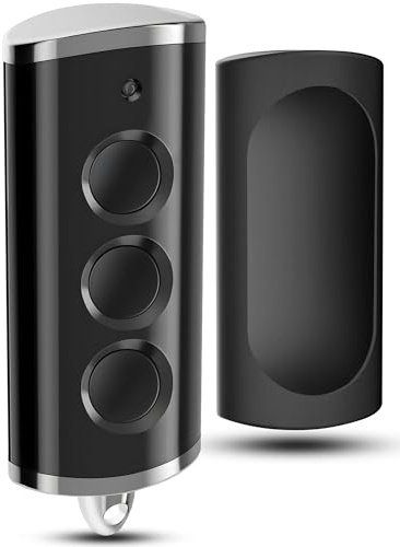 868,3 BiSecur Télécommande pour ouvre-porte de garage compatible avec Hörmann HSE4-868-BS Noir