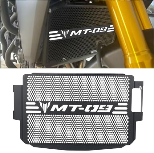MT-09/SP 2024-2026 Copri Radiatore Moto Griglia Radiatore Protezione per YAM&AH-A MT 09 MT-09 SP XSR900 XSR 900 GP 2024 2025 2026-Nero
