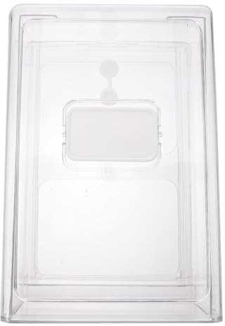 MALUGOGO Caja de Almacenamiento Tipo Cajón para Congelador Transparente, Gran Tamaño, Plástico Resistente, Organizador para Refrigerador y Frutas, Adecuado para Cocina y Conservación