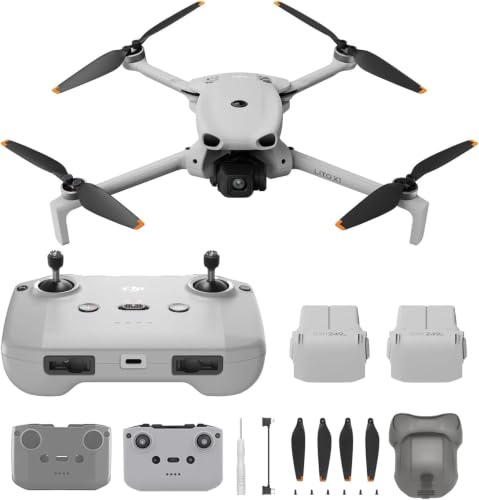 DJI Lito X1 Combo 2 Batterie Bundle, drone con fotocamera 4K, rilevamento degli ostacoli, ActiveTrack, sensore da 1/1,3 pollici, C0 (Custodia Protettiva)