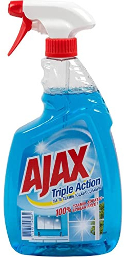 Ajax Triple Action Reinigungsmittel Vitre Spray 750 ml – Lot de 4