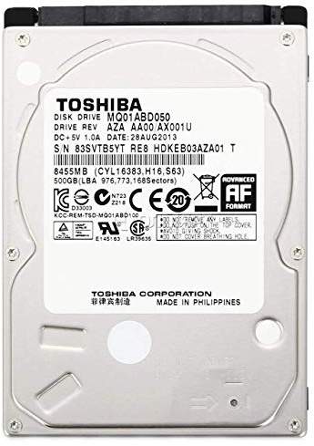 Toshiba Disque+Dur+Portable+2%221%2F2 500Go+5400trs+%28MQ01ABD050V%29
