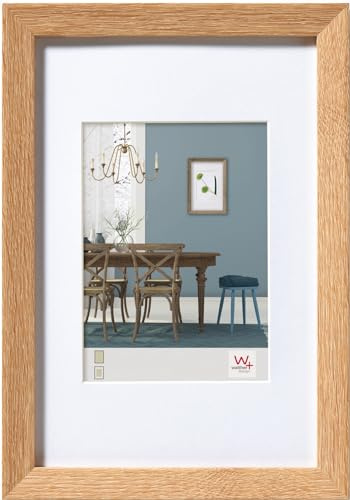 walther design Cadre photo walther design chêne clair 30 x 45 cm avec passe-partout, cadre en bois Fiorito EF045E