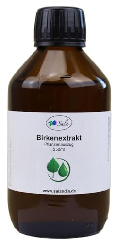 Sala Birkenextrakt Pflanzenextrakt 250 ml Glasflasche