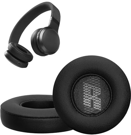 kwmobile 2X Ohr Polster für JBL LIVE 460NC / LIVE400BT Ohrpolster - Ersatz Ohrpolster - Kopfhörer Ersatzteile - Kopfhörer Ersatzpolster für Over Ear Headphones