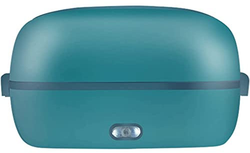 Lunch Box Elettrico aggiornato da 250 W, scaldavivande con 2 Serbatoi Interni in Ceramica, scaldavivande Portatile per Auto/Camion/casa Nuovo
