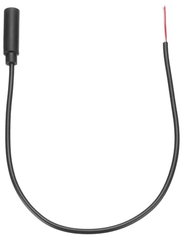 sourcing map 3.5mm Female Jack to Bare Wire Open End,0.30m/11.81 | TRS 3 Pole,Stereo 1/8 Replacement Audio Cable Plug Jack for Earphone Headphone Cable Repair
