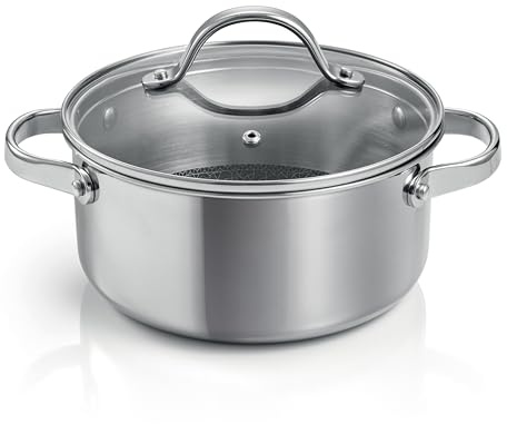 Tescoma 780570 Casseruola antiaderente con coperchio 18 cm 2 l