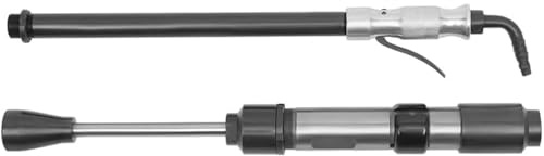 Yidubid 97,5 Cm 0,63Mpa Neumático Apisonadora, D6 Tierra Arena Apisonadora, Taladro Neumático Pisón Martillo Lijadora para Hormigón Ladrillo Black,One Size