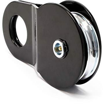 Wiltec Umlenkrolle für Seilwinde mit 8 t Zuglast, Lenkrolle zur Umleitung des Seilzugs, Seilrolle für Flaschenzug mit Verdrehschutz