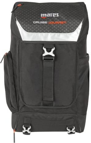 Mares Cruise Journey, Vielseitiger Rucksack mit Platz für Ihren Computer und Ihre Schuhe, Erwachsene, Schwarz, One Size