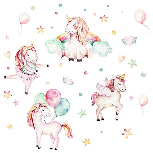 Little Deco Wandtattoo Einhörner DL541
