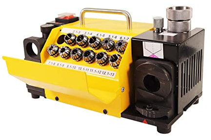 WELDINGER Bohrerschleifgerät BSG 2-15 pro Schärfgerät mit Schleifscheibe CBN-200