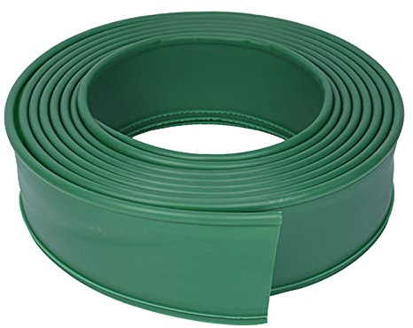 Rasenkante Kunststoff, Beeteinfassung, Flexible Rasenbegrenzung Gartenzaun, Beetumrandung 50 M Gegen Wurzelausbreitung, Beeteinfassungen Palisade Beet Rasen Rasenkantenband