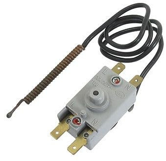 Terminali di CA 250V 20A 4 di CA 250V 20A del termostato del bollitore dello scaldabagno elettrico WQS93-12