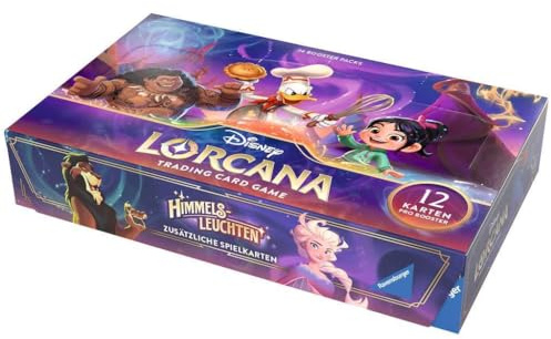 Disney Loreana Himmelsleuchten Kartenspiel Display (Packung mit 24 Stück), Fest, Spiele, Essen, Musik, Tanz (Deutsch)