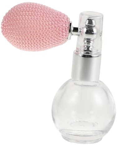 FRCOLOR Leere Glas-sprühflasche Kompakter Tragbarer Pulver-sprühbehälter Sicherer Wiederbefüllbarer Zerstäuber Für Körperglitzer Reisefreundliches Design Geruchsneutral Modernes Aussehen