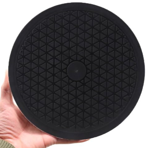 Plateau Tournant Plateau Pivotant à 360°, Plaque Tournant 20/25/30/40 cm Support Pivotant, avec Roulement À Bille en Acier, Plateau Universel Manuel, Tourne-Disque Rotatif(10in/25cm)