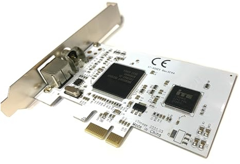 Qcbuegof Dynamic AVI Video Erfassen PCIe Erweiterungskarten Video Aufnahmekarte Mit Einstellbarer Auflösung Für Sicherheitssysteme PCIe Expansionskarte