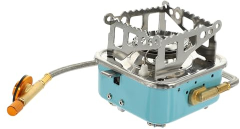 WOONEKY Cocina Gas Plegable Portátil para Camping y Senderismo Estufa de Gas y Ligera para Actividades Diseño de Instalar y Transportar