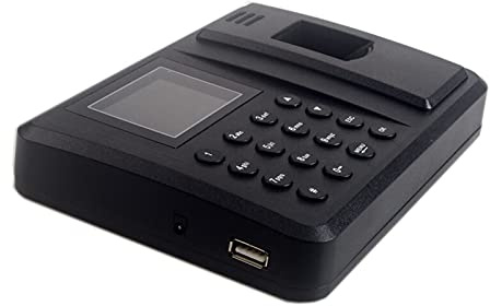 Control Horario Empleados, Máquina de asistencia de tiempo for 2000Users Scanning de huella digital Sistema de asistencia al tiempo Registro de Acceso