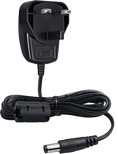 eSynic 5V 1A 1.5m Power Supply Adapter AC DC 5.5mm Plug with Ferrite Chokes | Overcharge Protection, Certified by CE FCC ROHS, for HDMI Switch Splitter, DAC, Led Strips, CCTV, IP Camera, USB HUB etc