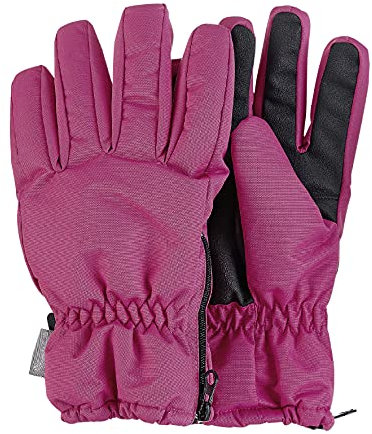 Sterntaler Unisex Kinder Fingerhandschuh Cold Weather Gloves, Magenta, 6 EU