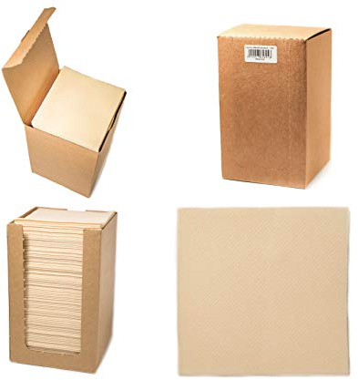 Alvotex Airlaid Cocktailservietten 20x20cm 100/1 - CREAM (035)