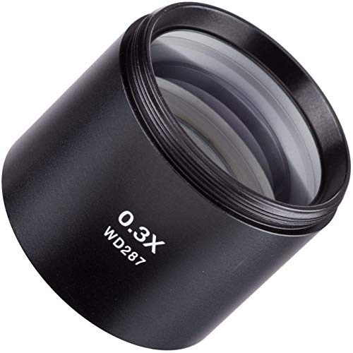 Parco Scientific PAF03 0.3X Barlow Lens for Stereo/Industrial Microscopes (48mm) (Suitable for PA-1F PA -2F PA -3F PA -5F PA -7F PA -8F PA -9F Series)