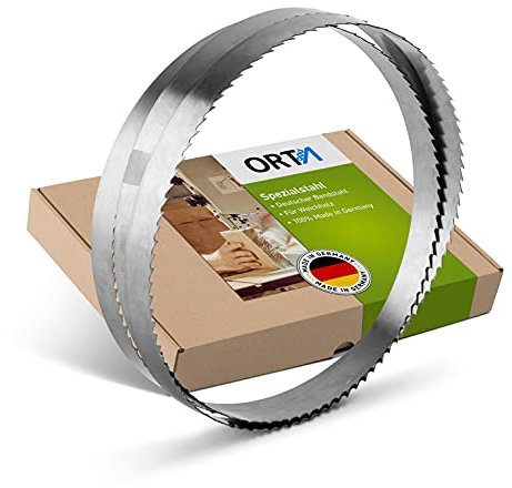 Orta 3 Stück 2320mm Holzbandsägeblatt für Güde GBS 305 UG Sägeband Bandsägeblätter Holzbandsägeblätter Sägeblätter (2320 x 12 x 0,50 x 6)