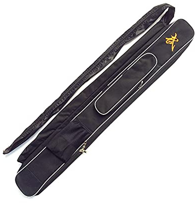 GOONSDS Épée Taichi Carrelant Sac Double Couche Épée Transporter Case Martial Arts Arts Étuie Sac À Bandoulière Épée (Double Couche),Noir