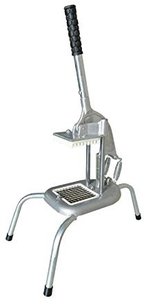 Taglia Patate Fritte Taglia Patate Fritte, Ottimo con Le Verdure, Taglia Patatine Fritte Taglia Verdure Professionale Taglierina in Acciaio Inossidabile per Taglia Patatine da Cucina (Color : Silver