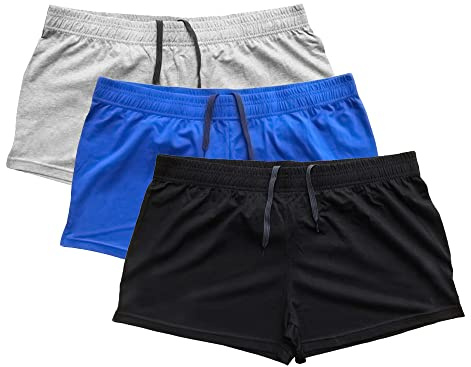 GYMAPE Herren Shorts Fitnessstudio Workout Baumwolle | Muskel Bodybuilding Gewichtheben