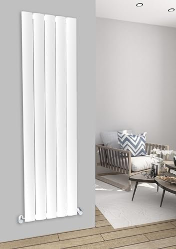 CURSEY Aluminium Design Radiators Suitable for Central Heating 1800x470 White Coated