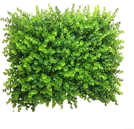 EpheyFIF Grünes Gras, 40 x 60 cm, künstlicher Rasen, künstliche Wandpaneele, künstliches grünes Gras, quadratisch, Kunststoff, Rasenpflanze, Heimdekoration, Wanddekoration