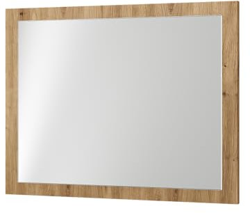 Vicco Wandspiegel Selena, Dekospiegel, Artisan-Eiche, 70 x 55 cm