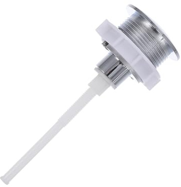 CANIGHT Botón Pulsador de Inodoro de Repuesto Universal Único para Inodoro Doméstico Botón Pulsador de Tanque Botones de Tanque de Cabeza Redonda