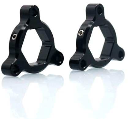 MKVAXR For Ducati, for M1100 M 1100 Monster 2009 Accessori moto Regolatori precarico forcella ammortizzata in alluminio CNC da 19 mm Registro precarico forcella moto(19mm Black)
