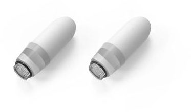 FZONE Aquarium Inline CO2 Diffuser Ceramic Core，Universal Fit for S/M/L Sizes 2-Pack