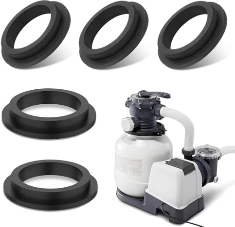 DIELOVEHUA 5 stycken 11412 pool O-ringar reservdel, pool gummi tätningsringar brickor, gummibrickor, pooltillbehör, pooler O-ring för 26323CA, 26323EH, 26331CA, 26331EH, 26337EH