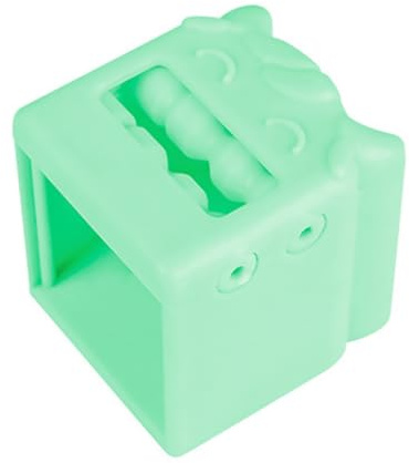 LIFKOME Máquina Peladora de Melones Verde Abs Diseño de Buey | Semillas de Melón en Casa, Patrón de Buey Año del Buey, Protege Dientes y Evita Daños