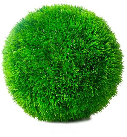 Bolas topiarias de césped artificial, bolas decorativas realistas para patio, balcón, jardín, bodas, oficina en casa, ideal para decoración de interiores y exteriores