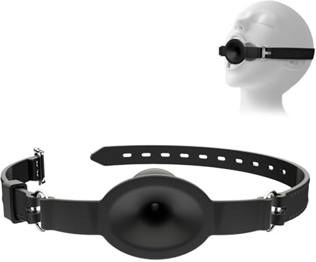 Silikon Mundknebel Knebel Mund Groß knebel für bondage Mundknebel für Männer Frauen BDSM Knebel für Deep Throat Gag Ball Cosplay Erotisches Sexspielzeug für Paare Extreme
