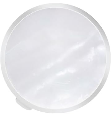 Homxi Boutons de Manchette Argent Homme, Cercle, Cuivre, Chemise avec Bouton de Manchette Homme