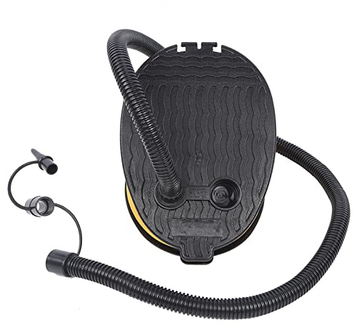 Alomejor Fotpump Luftuppblåsare, Hög Volym med Flera Luftmunstycken för Uppblåsbara Båtar Sängar Simringar Flytmattor Poolsoffor (Uppblåsbar pump)