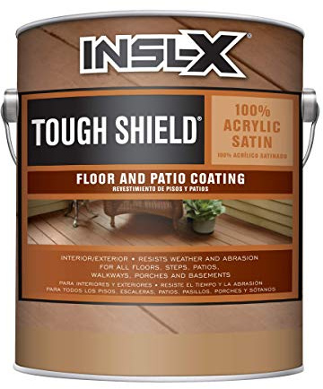 INSL-X Tough Shield Floor and Patio Paint, Gray Pear, 1 Gallon