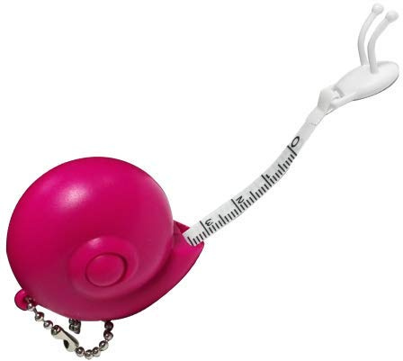1 METRE Ruban de COUTURIERE Escargot 100 cm Coloris Rose