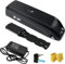 X-go Batería Ebike 36V 10AH con Cargador Placa Fija Descarga de 4-Pin y Bloqueo Seguro, Bateria Bicicleta Electrica Estable para Motor 250W 350W 500W 750W