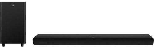 TCL TS8212 Alto 8 Plus Barra de Sonido Dolby Atmos de 2.1.2 Canales con Subwoofer Inalámbrico, Bluetooth, 39 Pulgadas, Negro